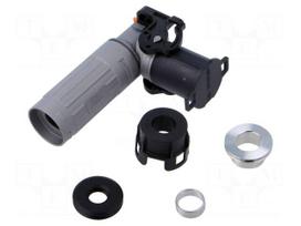 Connector: DC supply | male | PowerLok Gen.2 | 300A | 1kV | PIN: 1 | red