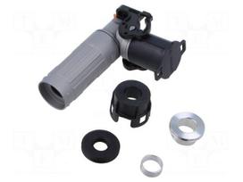 Connector: DC supply | male | PowerLok Gen.2 | 300A | 1kV | PIN: 1 | black