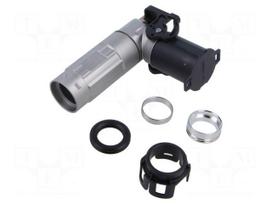 Connector: DC supply | male | PowerLok Gen.2 | 500A | 1kV | PIN: 1 | black