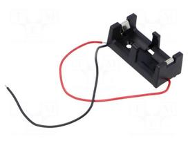 Holder | CR123A | Batt.no: 1 | cables