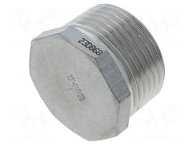 Screw plug | max.10bar | acid resistant steel AISI 316 | 24mm