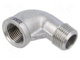 Threaded fitting | angled 90° | max.10bar