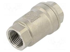 Check valve | acid resistant steel AISI 316 | PTFE | max.16bar