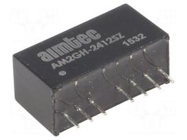 Converter: DC/DC | 2W | Uin: 9÷36VDC | Uout: 12VDC | Iout: 166mA | SIP8