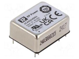 Converter: DC/DC | 2W | Uin: 18÷36VDC | Uout: 15VDC | Uout2: -15VDC | THT