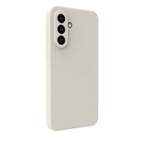 Nugarėlės dėklai Connect Samsung Galaxy A35 5G Premium Quality Soft Touch Silicone Case Silver
