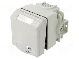Connector: AC supply 3-phase | socket | female | 16A | 415VAC | Design