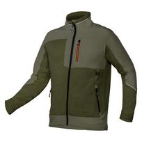Batai, darbo drabužiai | Asmeninės apsaugos priemonės // Darbo, apsauginiai, aukšto matomumo drabužiai // Bluza softshell OUTDOOR, zielona, rozmiar M
