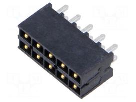 Connector: PCB-cable/PCB | socket | male | PIN: 10 | THT | miniMATE | 5.9A
