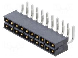 Connector: PCB-cable/PCB | socket | male | PIN: 20 | THT | miniMATE | 5.9A
