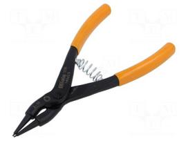 Pliers | for circlip | external | 3÷10mm | Pliers len: 140mm | straight