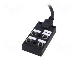 Splitter | A code-DeviceNet / CANopen | PIN: 5 | IP67 | 2A | 24V | 3m