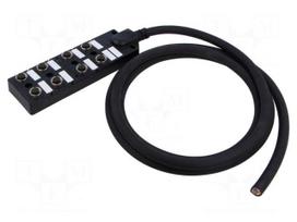 Splitter | A code-DeviceNet / CANopen | PIN: 5 | IP67 | 2A | 24V | 2m