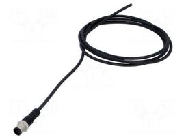 Connector: M12 | plug | male | PIN: 5 | straight | 4A | 60V | IP68,IP69K
