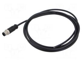 Connector: M12 | plug | male | PIN: 5 | straight | 4A | 60V | IP68,IP69K