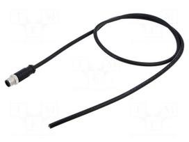 Connector: M12 | plug | male | PIN: 5 | straight | 4A | 60V | IP68,IP69K