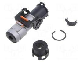 Connector: DC supply | male | PowerLok Gen.2 | 300A | 1kV | PIN: 1 | red