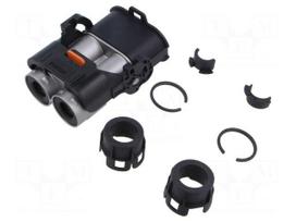 Connector: DC supply | male | PowerLok Gen.2 | 300A | 1kV | PIN: 2