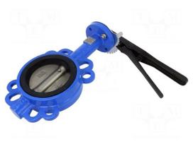 Inter-flange flap valve | cast iron | EPDM | max.16bar | -20÷120°C