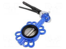Inter-flange flap valve | cast iron | NBR | max.16bar | -20÷120°C