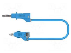 Test lead | 60VDC | 30VAC | 20A | banana plug 4mm,both sides | Len: 1m