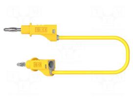 Test lead | 60VDC | 30VAC | 20A | banana plug 4mm,both sides | Len: 1m