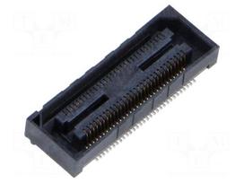 Connector: PCB to PCB | socket | male | PIN: 60 | BSH | vertical | 2A | SMT