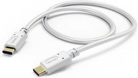 Hama 00183328 Charging/Data Cable, USB Type-C - USB Type-C 1.5m White