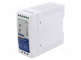 Power supply: switching | for DIN rail | 40W | 24VDC | 1.7A | 90÷264VAC
