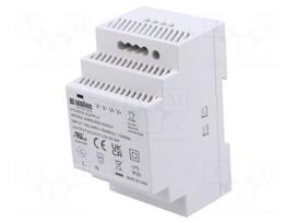 Power supply: switching | for DIN rail | 60W | 24VDC | 2.5A | 90÷264VAC
