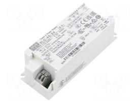 Power supply: switching | LED | 40W | 24VDC | 0÷1.7A | 100÷305VAC | OUT: 1