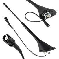 Automobilių ir motociklų prekės, elektronika, navigacija, CB radijas // Car Radio and TV antennas and accessories // Antena samochodowa uniwersalna bat maszt ze wzmacniaczem raku-2 ant10 amio-04154