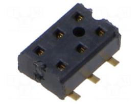 Connector: PCB to PCB | socket | female | PIN: 6 | CLT | vertical | 4.1A