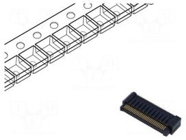 Connector: PCB to PCB | socket | male | PIN: 60 | ERM8 | vertical | 1.4A