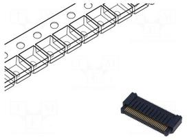 Connector: PCB to PCB | socket | male | PIN: 60 | ERM8 | vertical | 1.4A