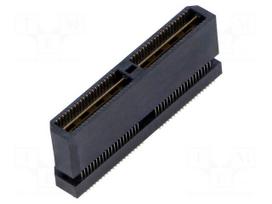 Connector: PCB to PCB | socket | male | PIN: 80 | QTE | vertical | 2A | SMT