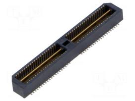 Connector: PCB to PCB | socket | male | PIN: 80 | QTE | vertical | 2A | SMT