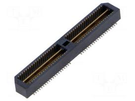Connector: PCB to PCB | socket | male | PIN: 80 | QTE | vertical | 2A | SMT