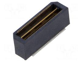 Connector: PCB to PCB | socket | male | PIN: 60 | QTH | vertical | 2A | SMT