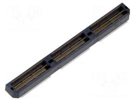 Connector: PCB to PCB | socket | male | PIN: 180 | QTH | vertical | 2A | SMT