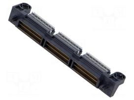 Connector: PCB to PCB | socket | male | PIN: 150 | QTS | horizontal | SMT