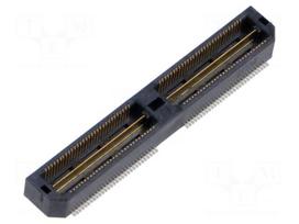 Connector: PCB to PCB | socket | male | PIN: 120 | QTH | vertical | 2A | SMT