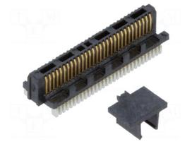 Connector: PCB to PCB | socket | male | PIN: 30 | ST4 | vertical | 1.6A