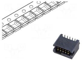 Connector: PCB to PCB | socket | male | PIN: 10 | TFM | vertical | 3.7A