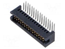 Connector: PCB to PCB | socket | male | PIN: 30 | TFM | angled | 3.7A | THT