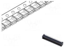 Connector: PCB to PCB | socket | male | PIN: 50 | TFM | vertical | 3.7A