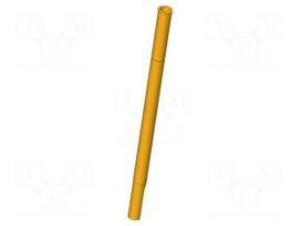 Test probe socket | gold-plated | KS-112 M | soldered | L: 35mm