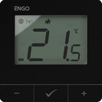 Room thermostat E25, Black, 2xAAA, ZigBee, ENGO