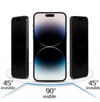 Apsauginiai stiklai iLike Apple IPHONE 16 PRO MAX Tempered Privacy Glass Black