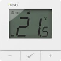 Room thermostat E25, White, 2xAAA, ZigBee, ENGO